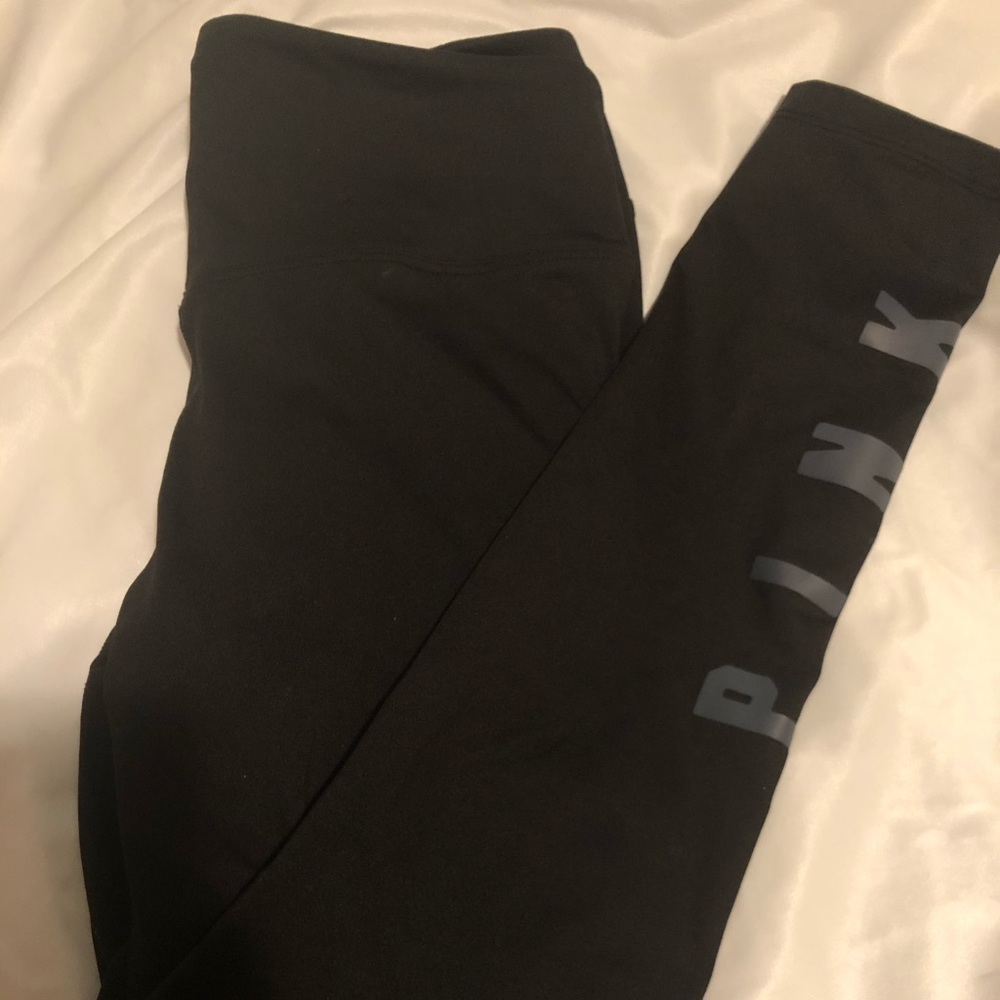 VS Pink Fleece Legging